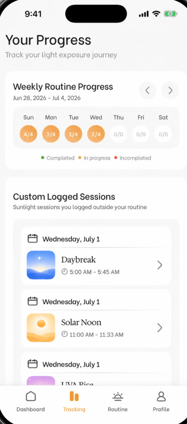 VitalSun — every session tracked